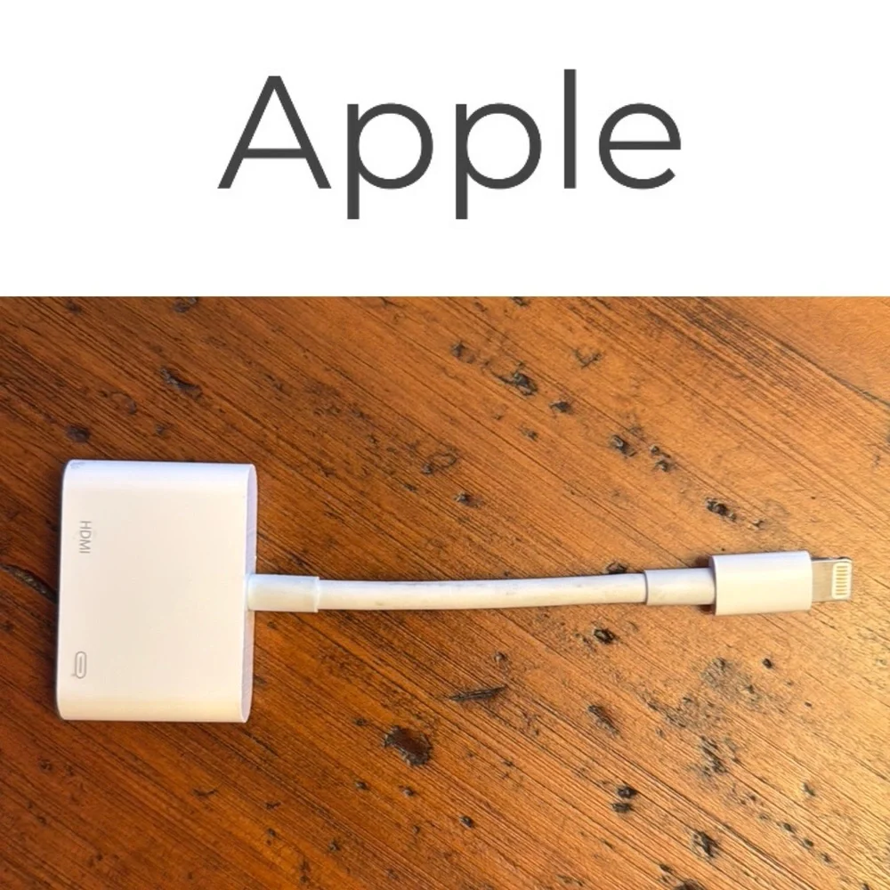 Apple Lightning To Digital AV HDMI Adapter
